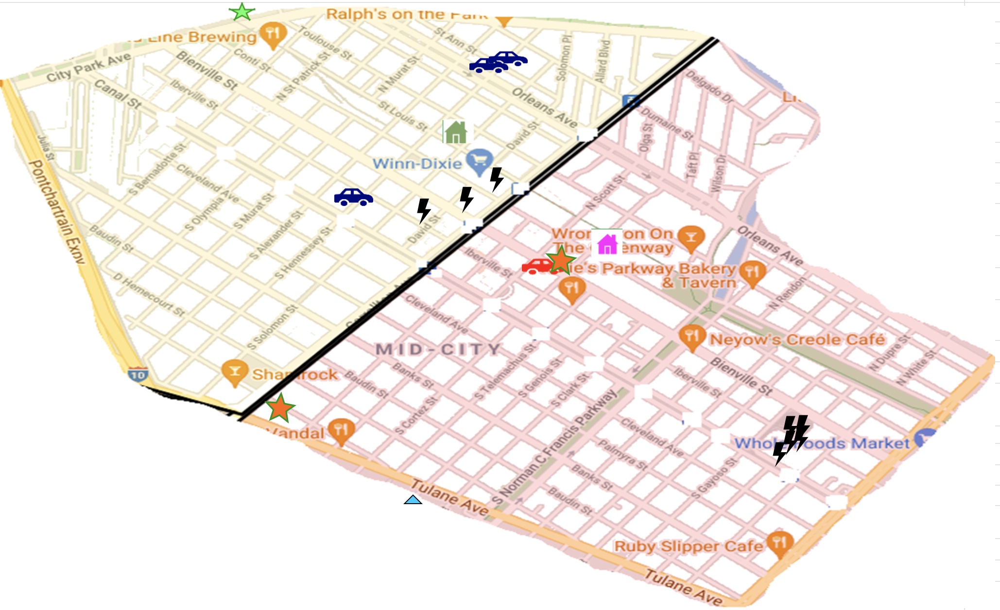 Crime Map – February 9-15, 2025