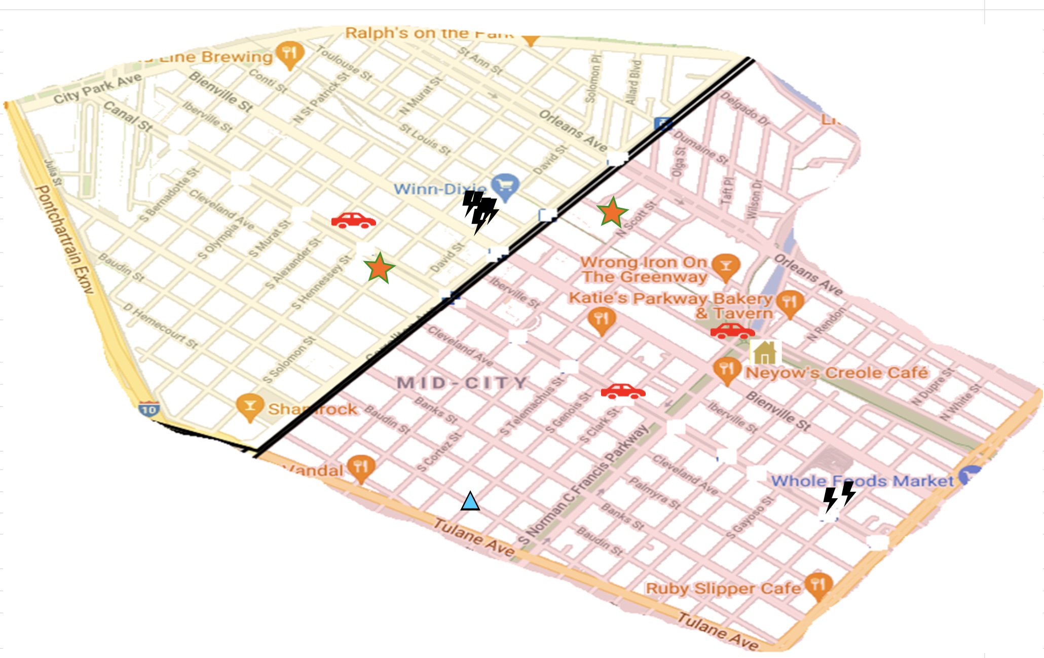 Crime Map – March 2-8, 2025