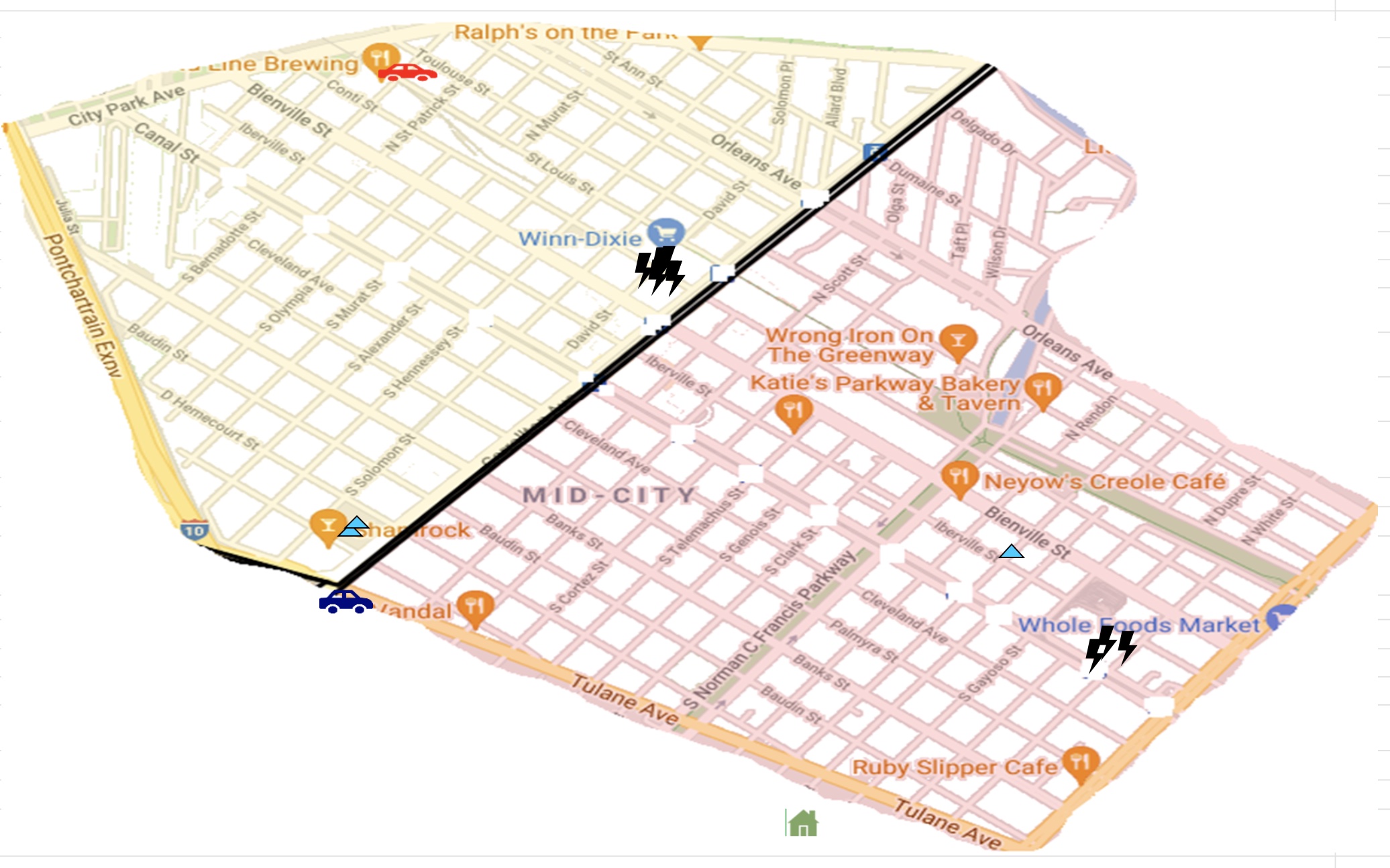 Crime Map – March 9-15, 2025