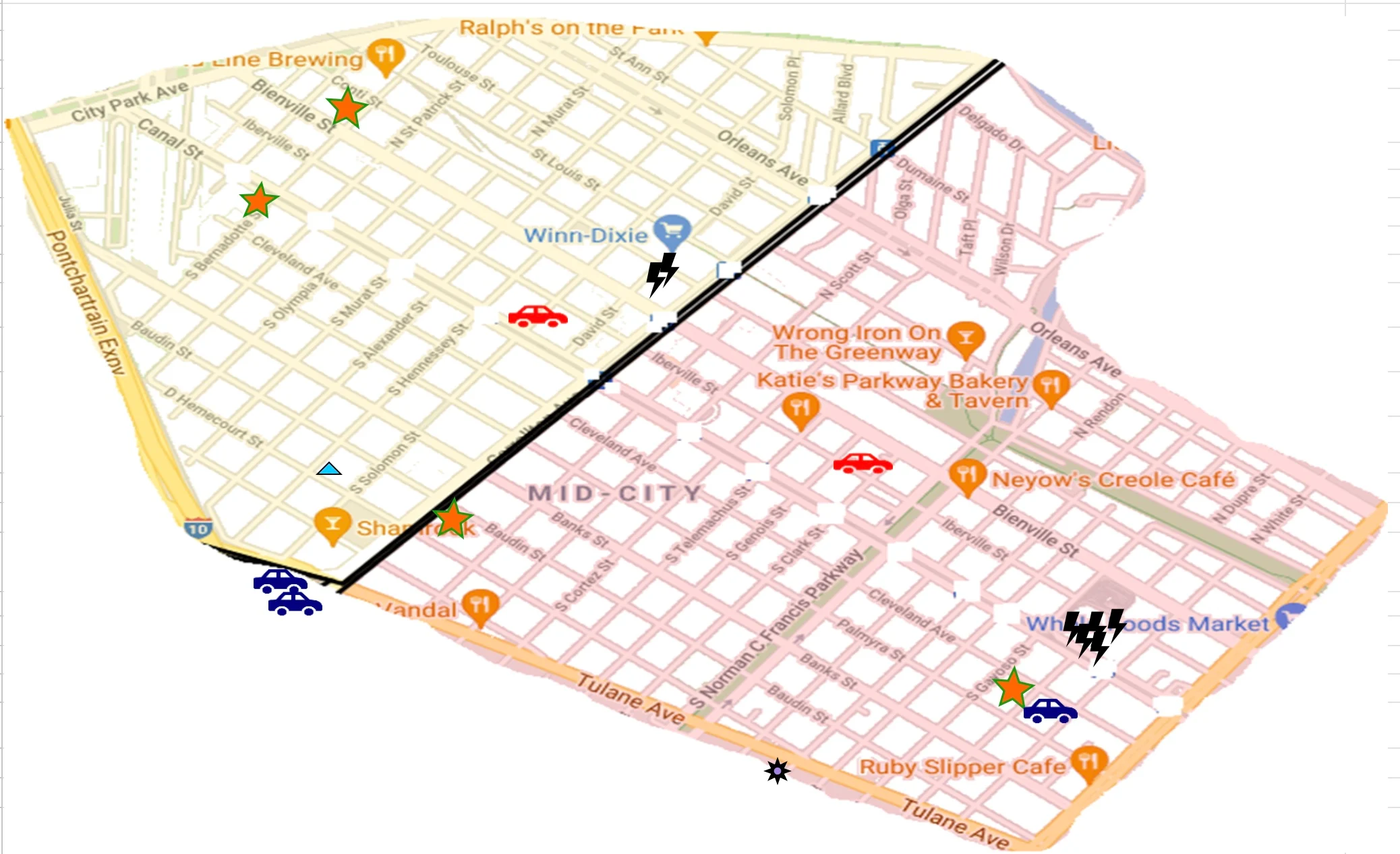 Crime Map – April 20-26, 2025