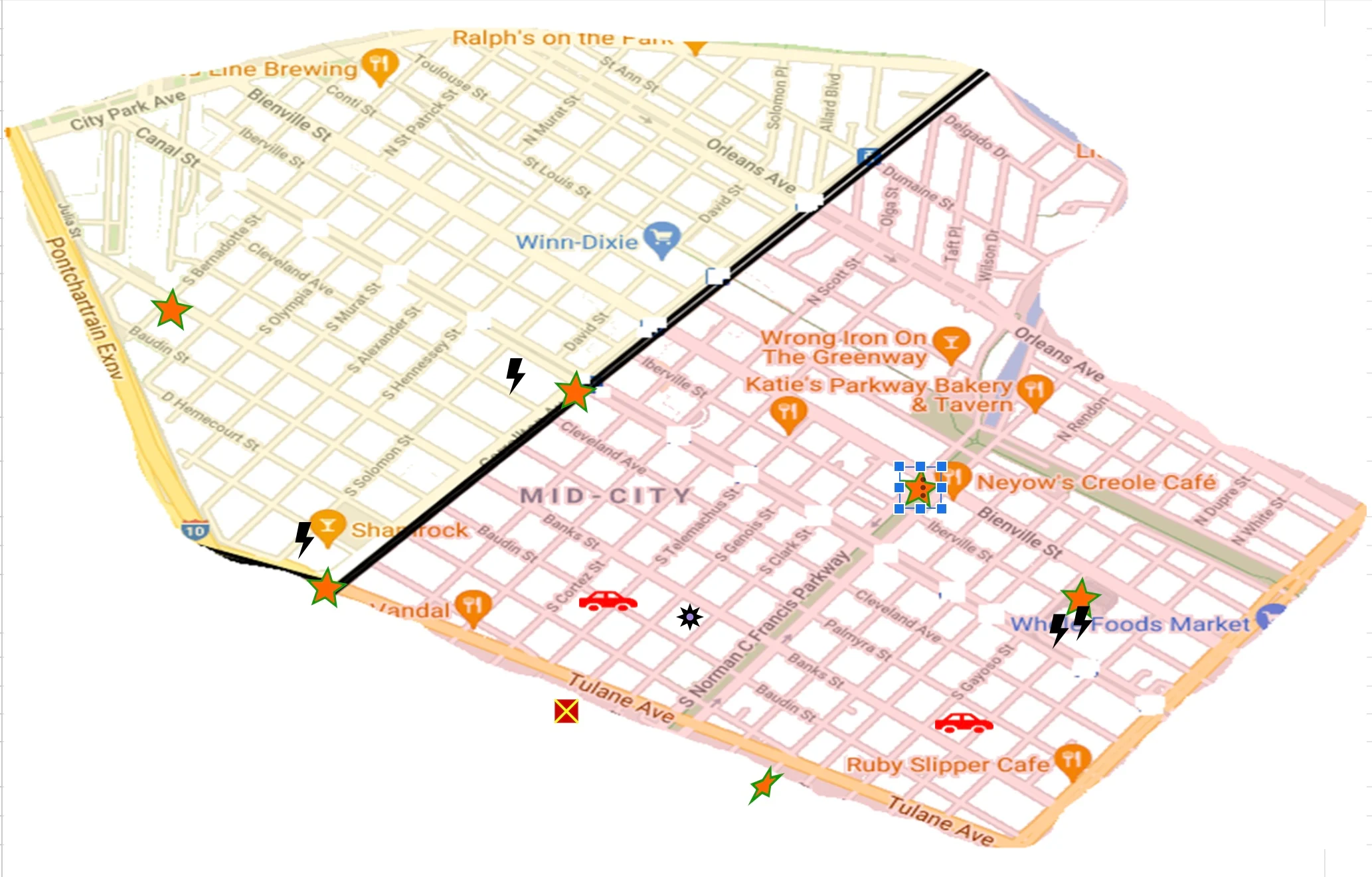 Crime Map – May 4-10, 2025