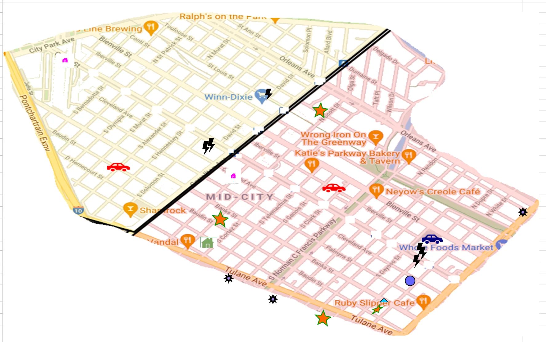 Crime Map – June 8-14, 2025